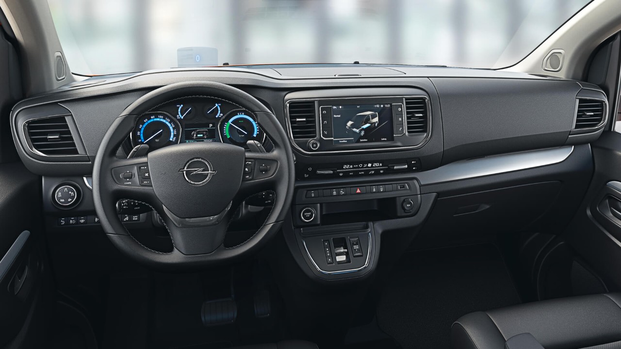 Opel Zafira-e Life førerplads
